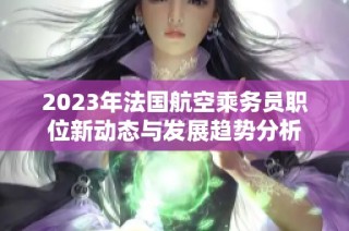 2023年法国航空乘务员职位新动态与发展趋势分析