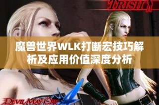 魔兽世界WLK打断宏技巧解析及应用价值深度分析