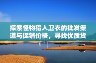 探索怪物猎人卫衣的批发渠道与促销价格，寻找优质货源推荐
