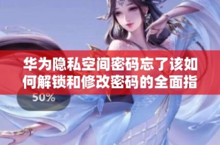 华为隐私空间密码忘了该如何解锁和修改密码的全面指南