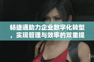 畅捷通助力企业数字化转型，实现管理与效率的双重提升