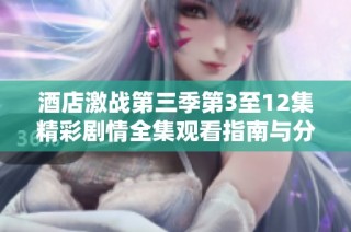 酒店激战第三季第3至12集精彩剧情全集观看指南与分享