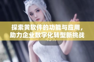 探索黄软件的功能与应用，助力企业数字化转型新挑战