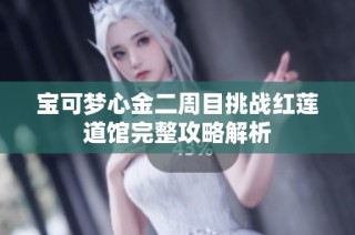 宝可梦心金二周目挑战红莲道馆完整攻略解析