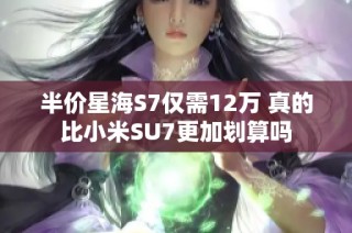 半价星海S7仅需12万 真的比小米SU7更加划算吗