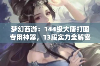 梦幻西游：144级大唐打图专用神器，13段实力全解密