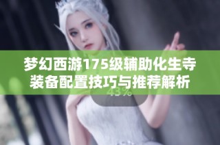 梦幻西游175级辅助化生寺装备配置技巧与推荐解析