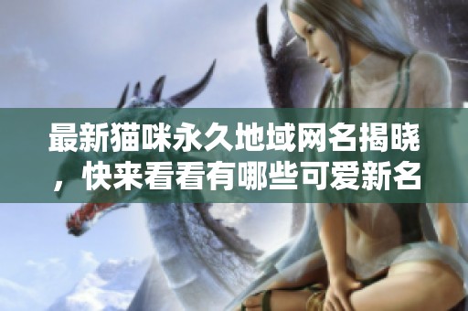 最新猫咪永久地域网名揭晓，快来看看有哪些可爱新名字吧