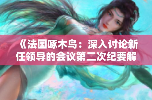 《法国啄木鸟：深入讨论新任领导的会议第二次纪要解析》