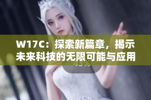 W17C：探索新篇章，揭示未来科技的无限可能与应用潜力