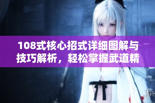 108式核心招式详细图解与技巧解析，轻松掌握武道精髓