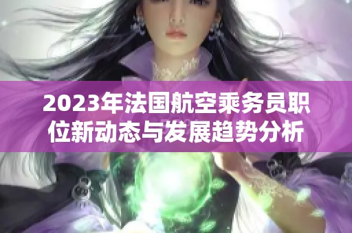 2023年法国航空乘务员职位新动态与发展趋势分析