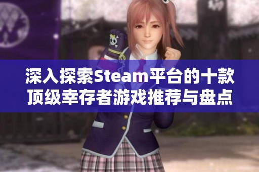 深入探索Steam平台的十款顶级幸存者游戏推荐与盘点