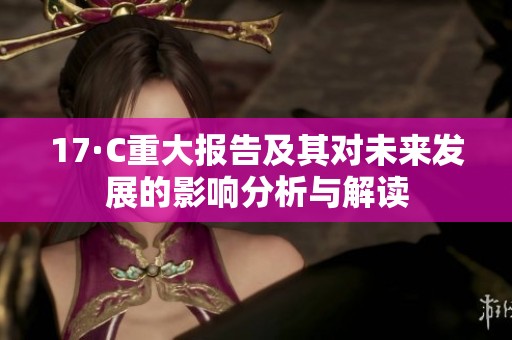 17·C重大报告及其对未来发展的影响分析与解读