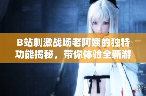 B站刺激战场老阿姨的独特功能揭秘，带你体验全新游戏魅力与乐趣