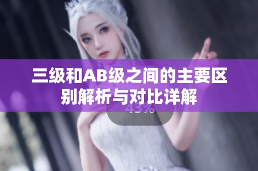 三级和AB级之间的主要区别解析与对比详解