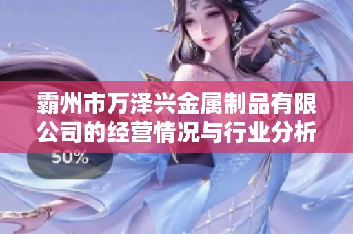 霸州市万泽兴金属制品有限公司的经营情况与行业分析报告